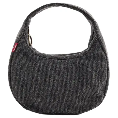 Levi's Cotton Crescent Bag Handbag Mini Women's Black