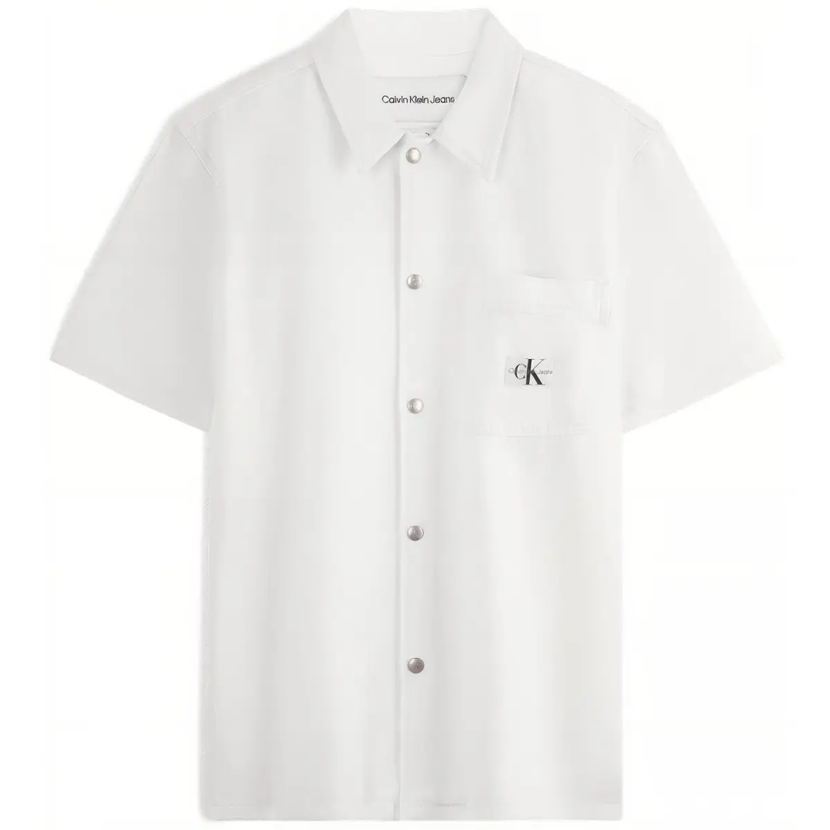 CALVIN KLEIN Shirt Men's White Denim