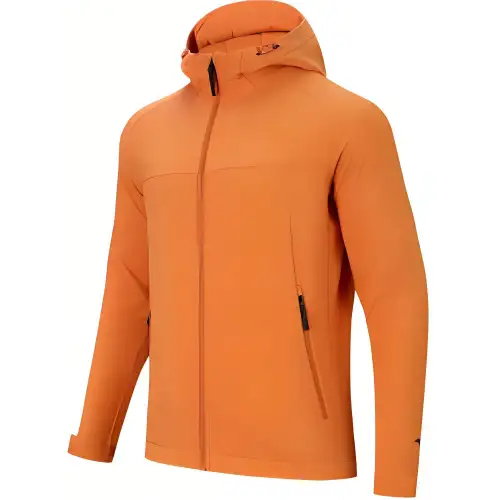 Anta Trench Coat Men's Red Tea Orange
