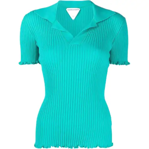 Bottega Veneta Slim Fit Knitwear Women's Blue