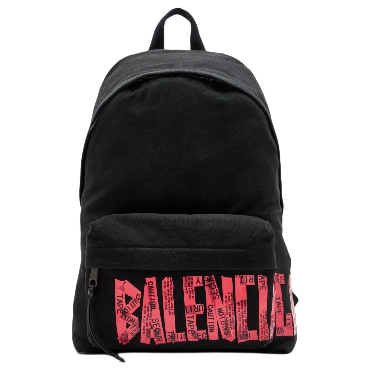 Balenciaga TAPE TYPE Canvas Backpack Unisex Black