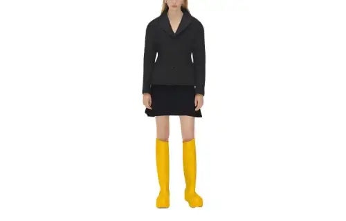 Bottega Veneta Jackets Women's Black Suit Collar Moderate Other
