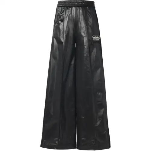 Adidas Originals Trefoil Blue Version Casual Pants Women's Japan Version, Black