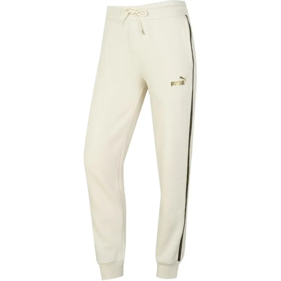 PUMA Knitted Sweatpants Women's Light Yellow
