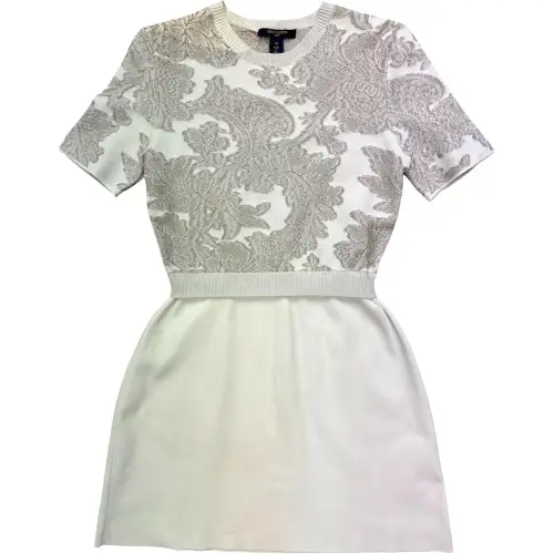 LOUIS VUITTON Short Sleeved Dress Women's