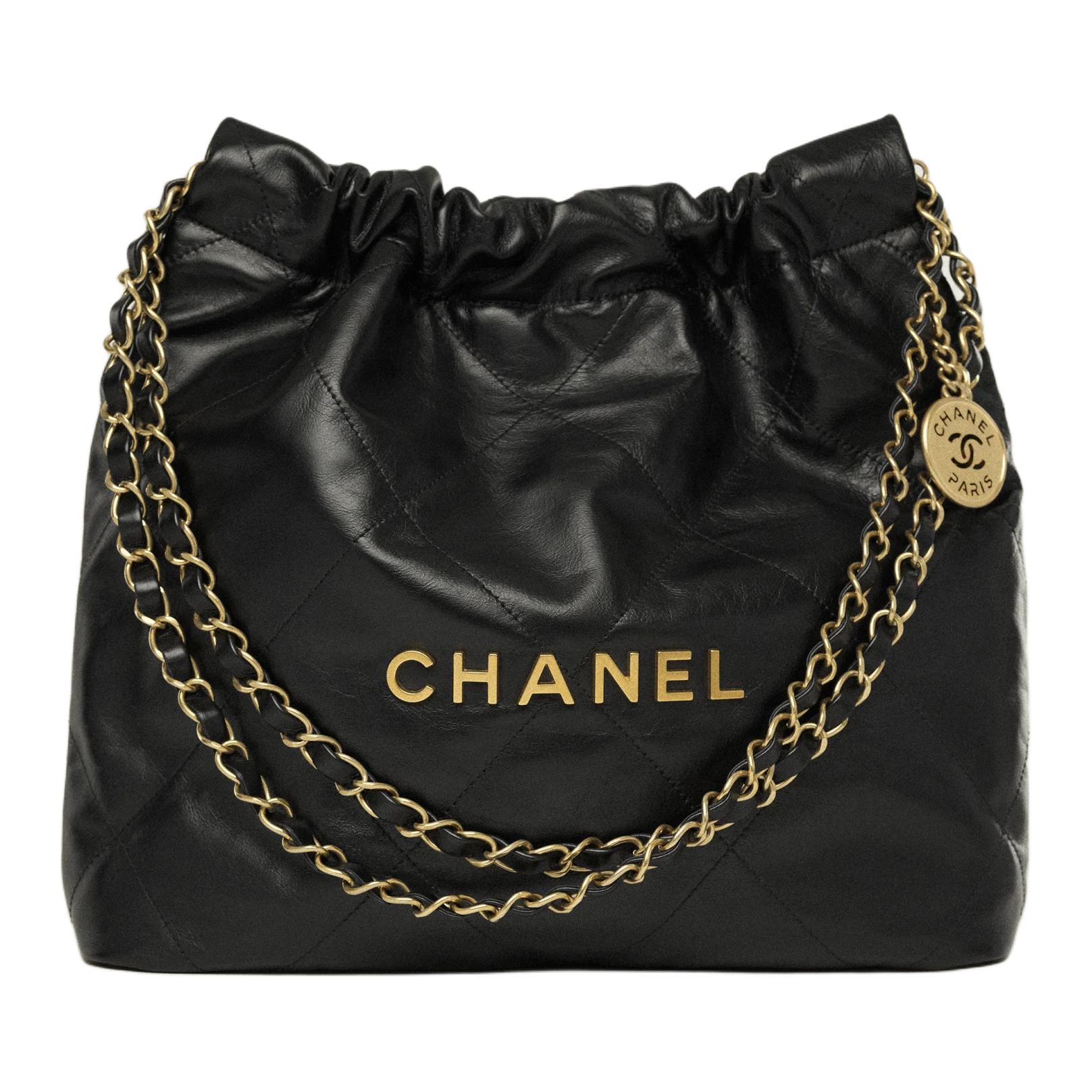 Женская сумка Chanel 22Bag 25C (черный)