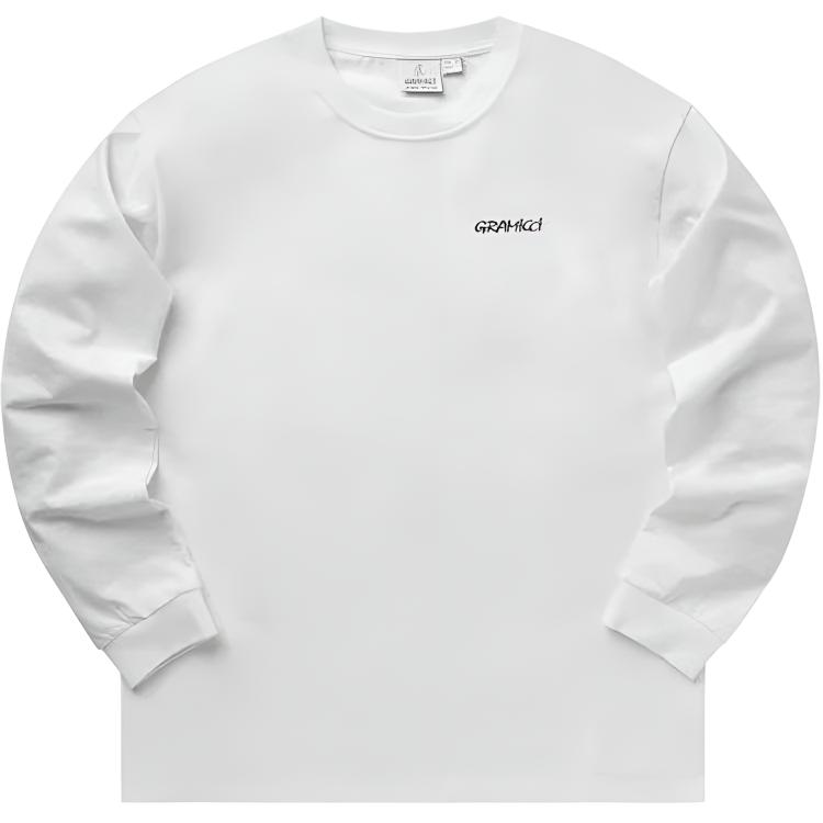 Мужской лонгслив Gramicci Printed Long Sleeve (серый)