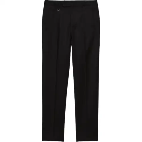 Prada pleated-front wool trousers