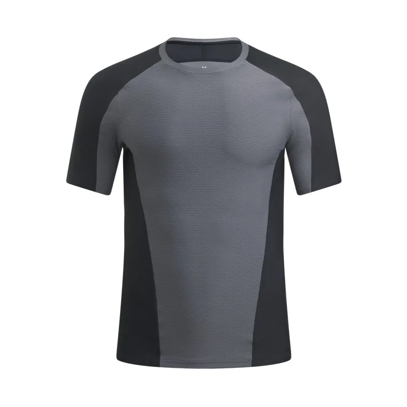 Under Armour SS25 Halo Bonded Auxetic T Shirt Men's Castle Rock Gray