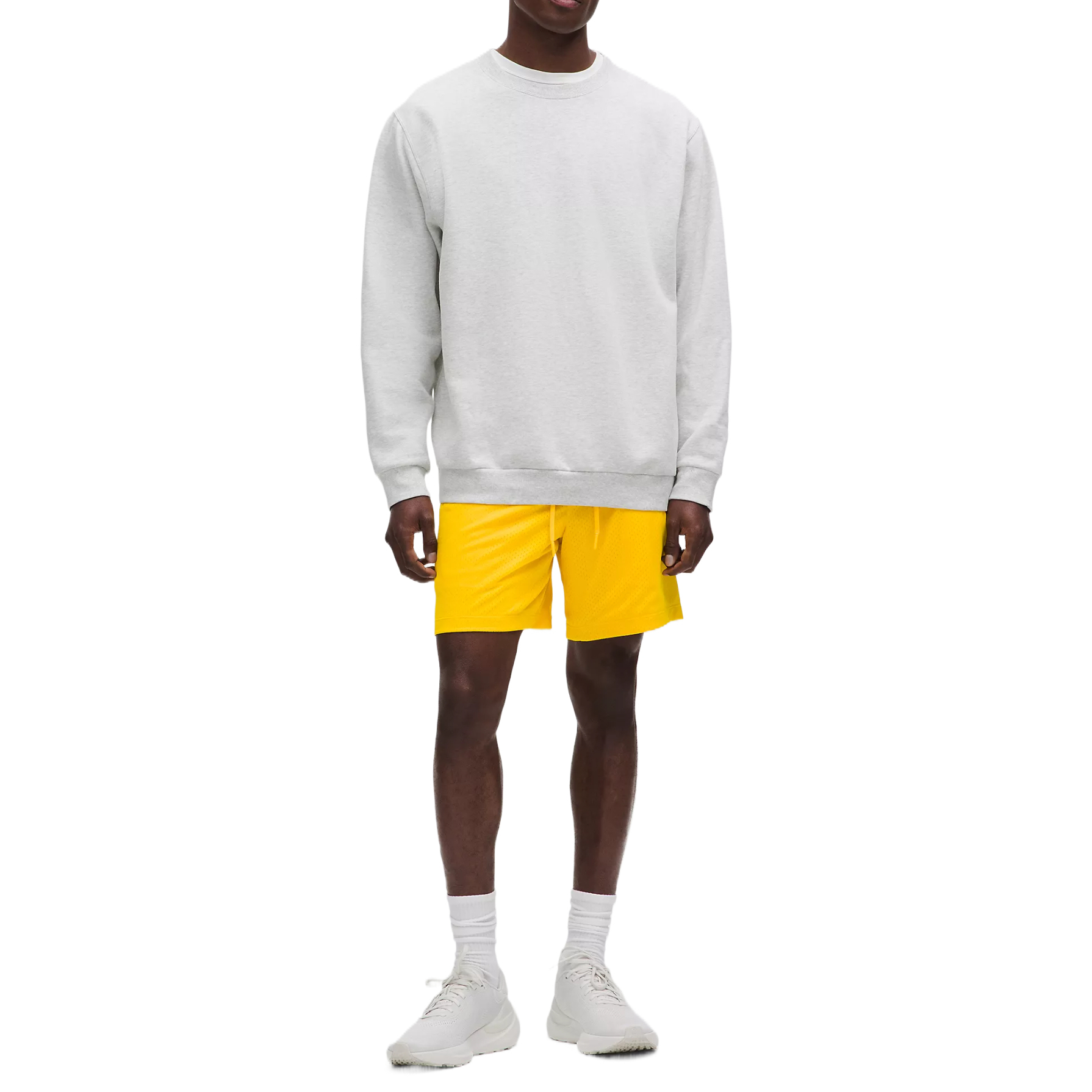 Lululemon Double Layered Mesh Linerless Short 7’|null Sports Shorts 7′ Men’s