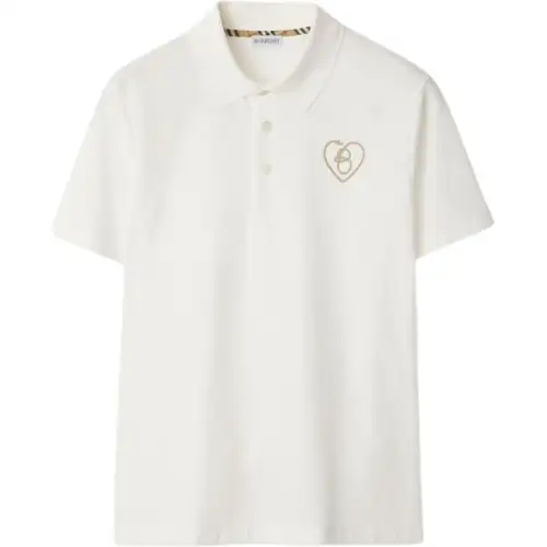 Burberry B Heart cotton polo shirt