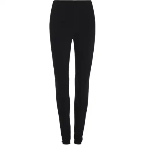 THE ROW Casual Pants Women's Black Moderate Slim Fit Pants