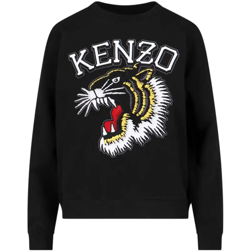 KENZO Varsity Jungle Embroidered Sweatshirt