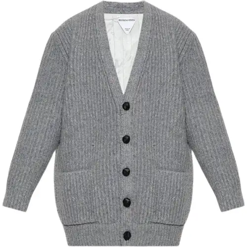 Bottega Veneta V Neck Knitted Cardigan