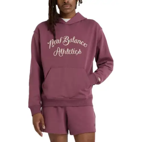 New Balance League Script logo Hoodie