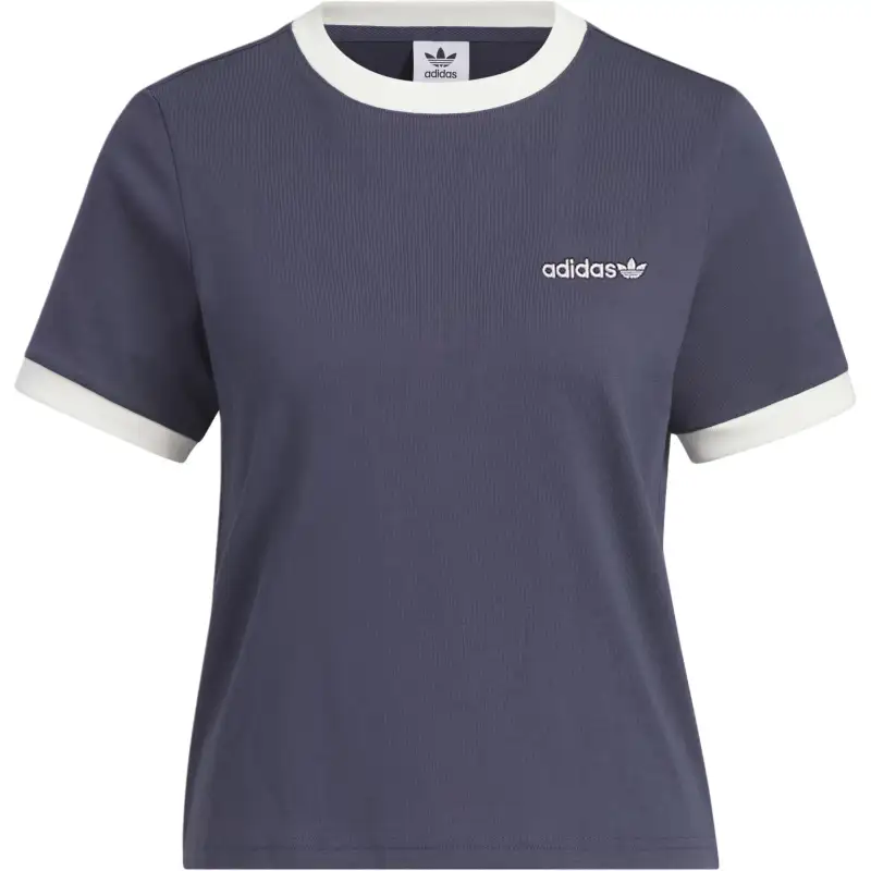 Adidas Originals RETRO T Shirt Women's Dark Navy Blue