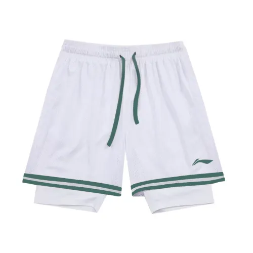 Li Ning Basketball Shorts Men's White
