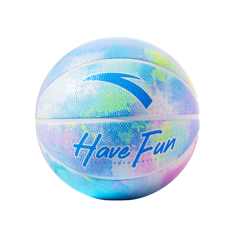 Anta China Mainland Version Rubber Basketball Size 45, Size 7 Training Competition Unisex
