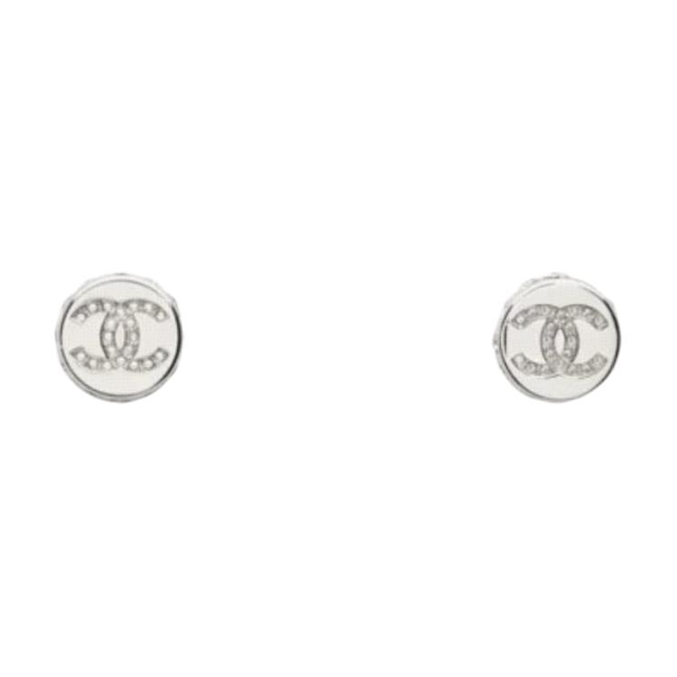 Серьги Chanel Chanel (серебристые)