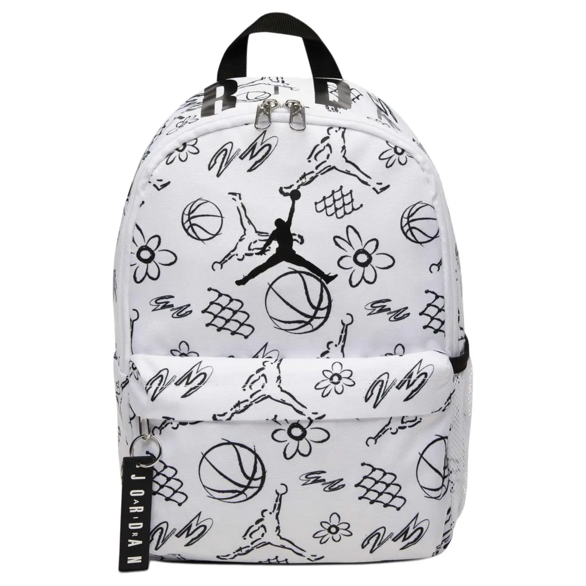 Jordan Polyester Backpack Unisex White