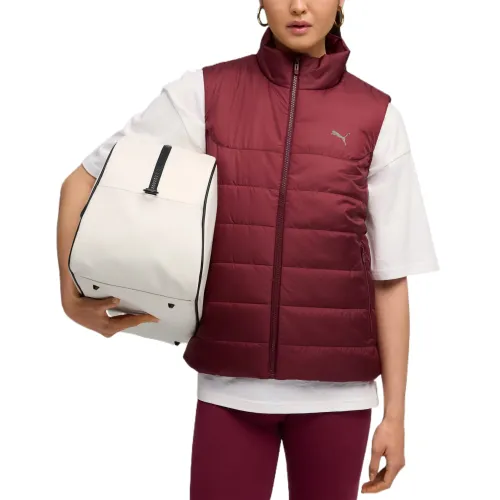 PUMA ESSENTIALS Vests Women's Burgundy Moderate