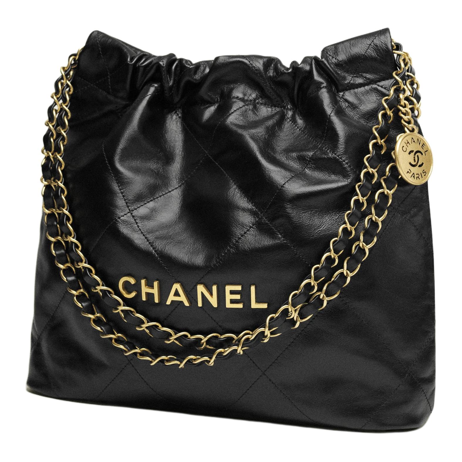 Женская сумка Chanel 22Bag 25C (черный) — фото 3
