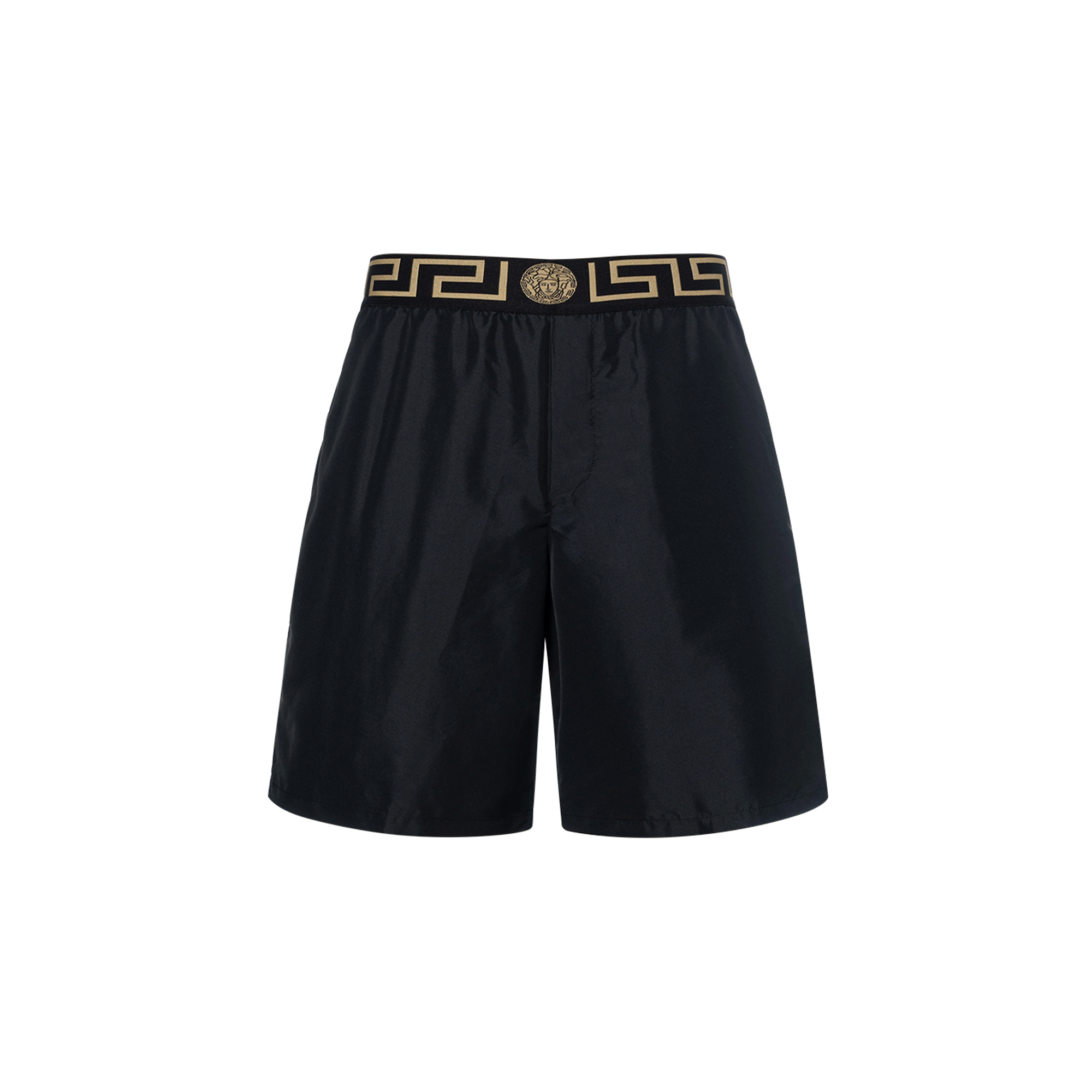 Мужские шорты Versace Greca (черные)