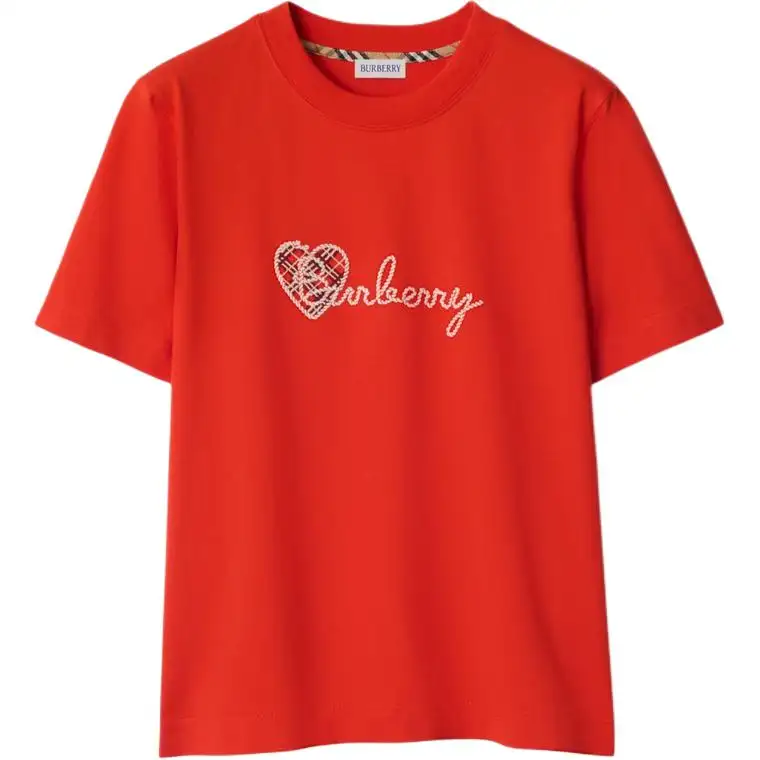 Burberry Heart-logo cotton T-shirt