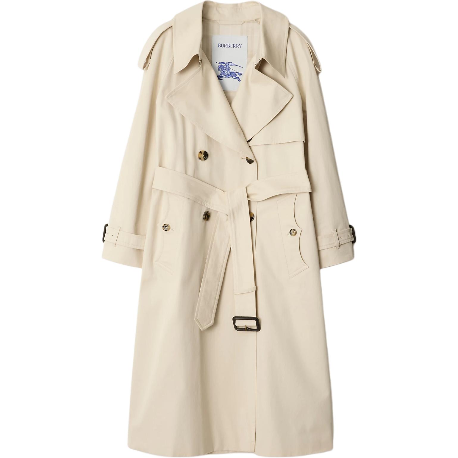 Женский плащ Burberry FW25 Fitzrovia (бежевый)