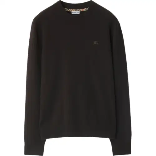 Burberry embroidered cashmere-blend sweater
