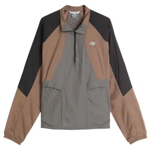 New Balance Colour blocked Half zip Windbreaker