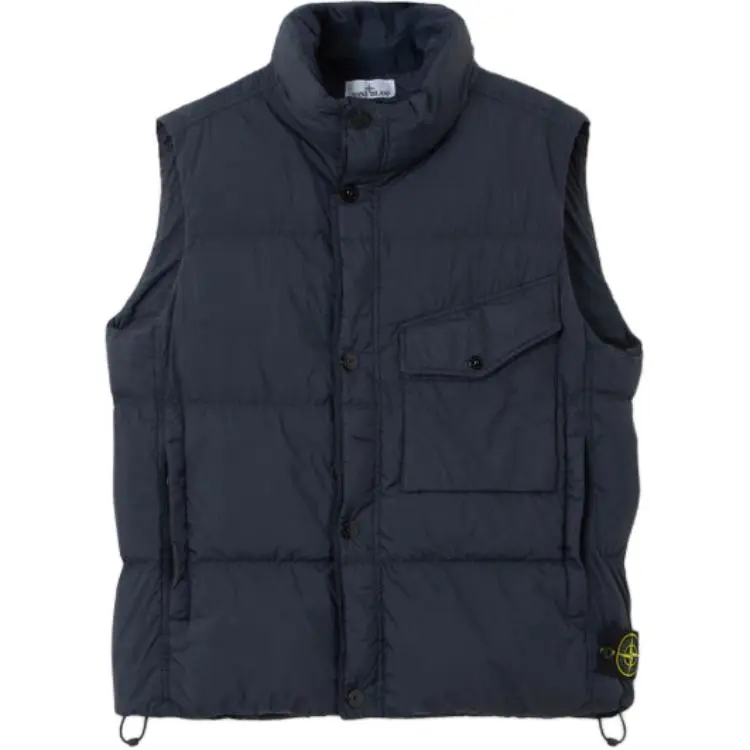 Stone Island logo-patch padded vest