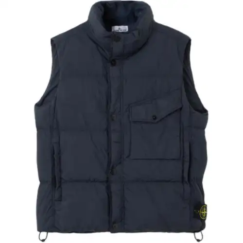 Stone Island logo-patch padded vest