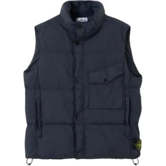 Stone Island logo-patch padded vest
