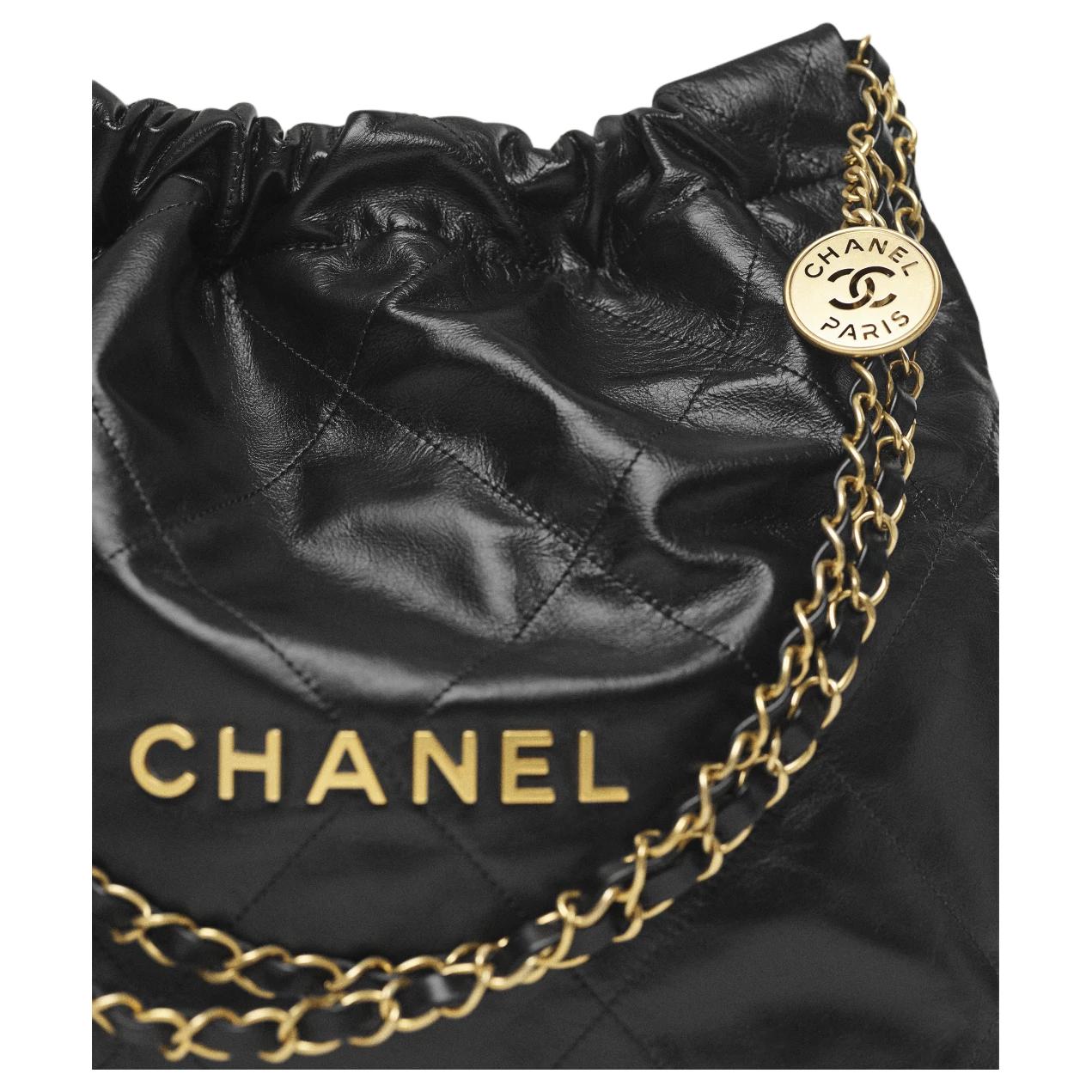 Женская сумка Chanel 22Bag 25C (черный) — фото 4