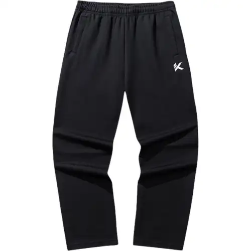 Anta KT Knitted Sweatpants Men's Black