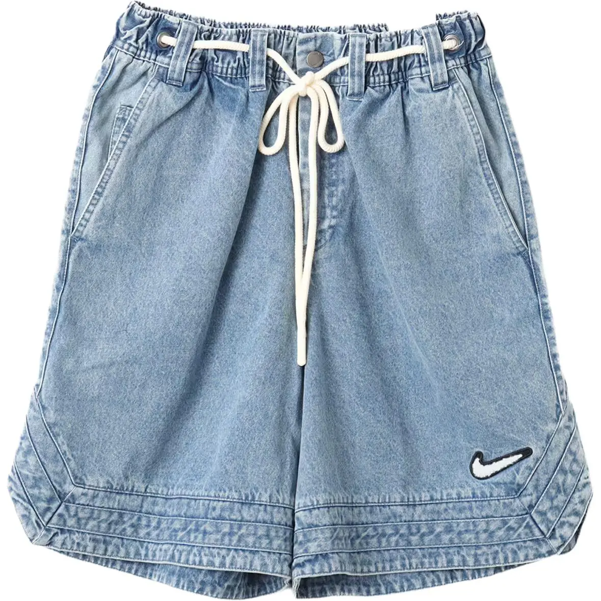 Nike Denim Shorts Men's Blue Gray