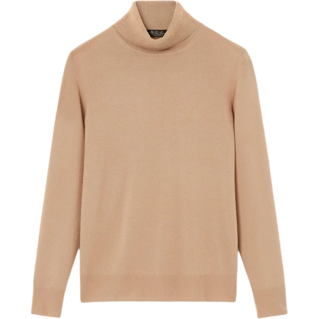 Loro Piana Turtleneck Ribbed cuff Sweater