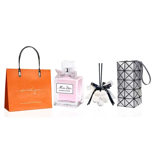 DIOR Perfume, floral lemon set contains rose for friend, sample, white musk, Birthday gift