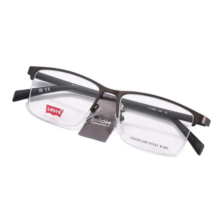 Levi's Plate Rectangular Eyeglass Frames Men's Multicolor