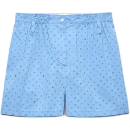 Prada embroidered shorts