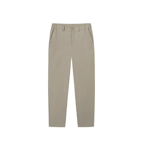 ANTA Knitted Sweatpants Men's Moderate Straight Fit Pants
