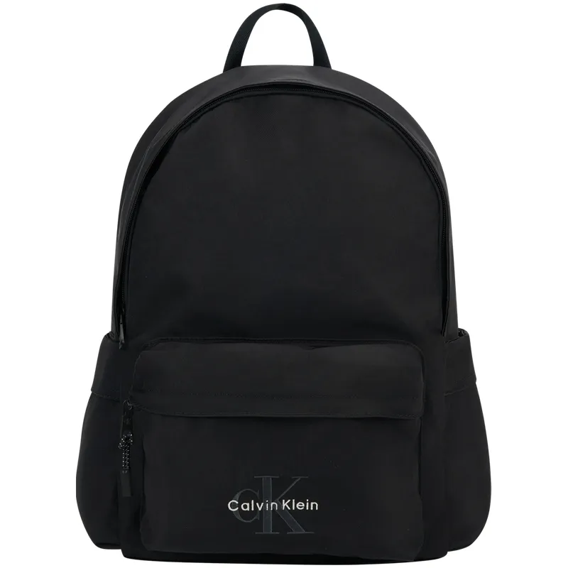 CALVIN KLEIN Fabric Backpack Men's Space Black