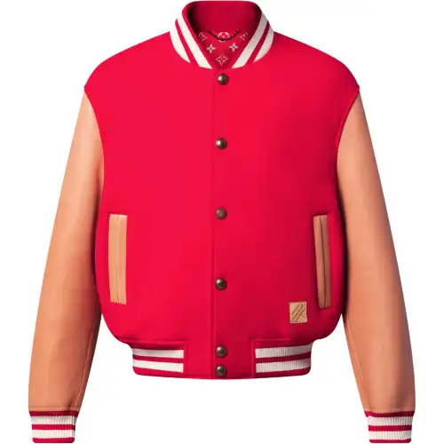 LOUIS VUITTON x Nigo FW25 Leather Jacket Men's
