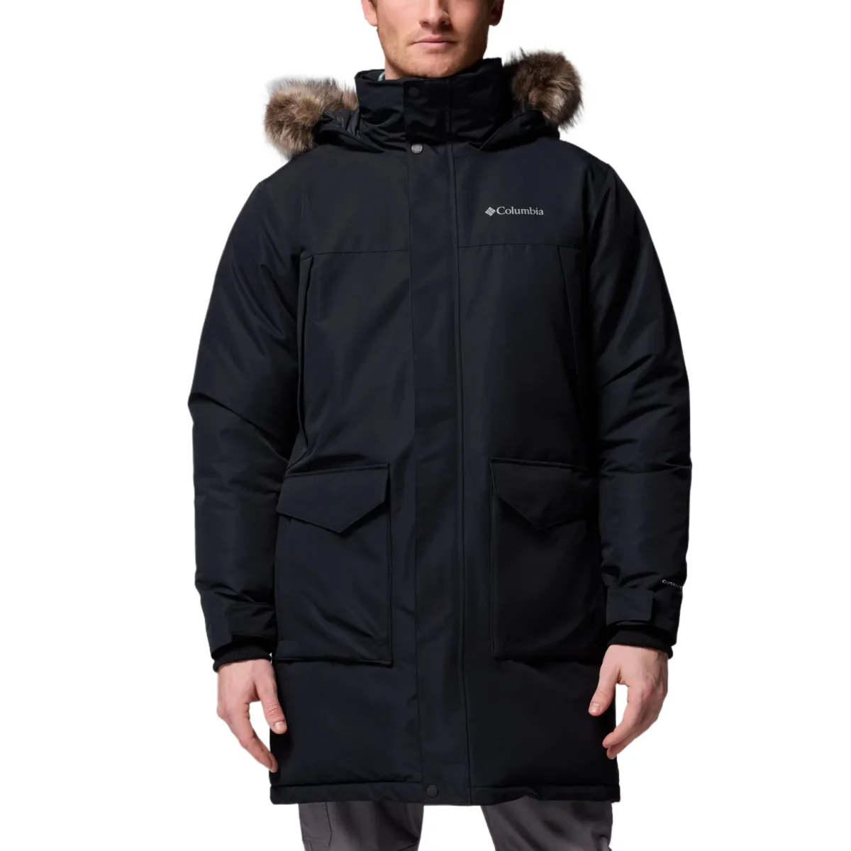 Columbia faux-fur hooded parka