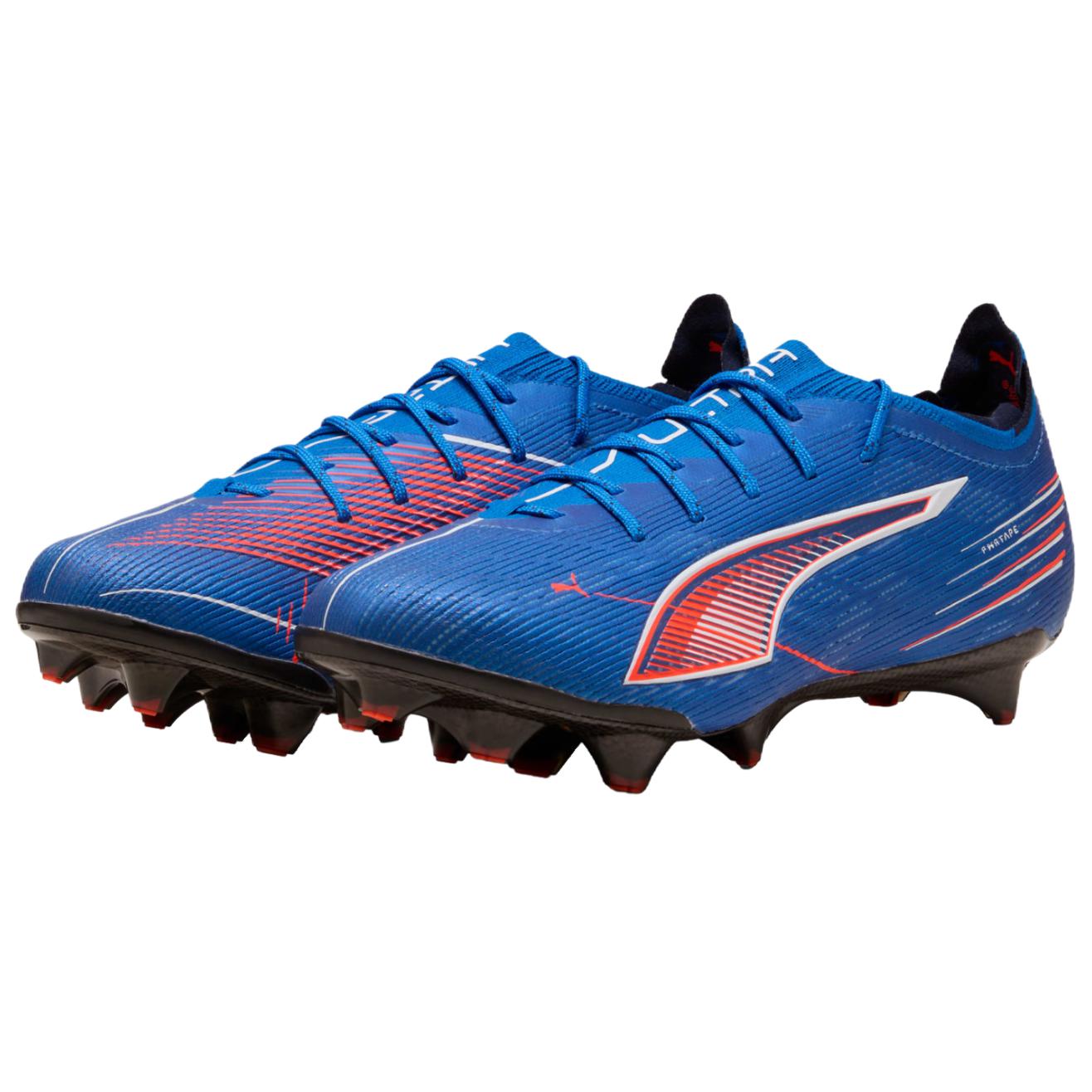PUMA ULTRA 6 Support Soccer Shoes Unisex Blue White
