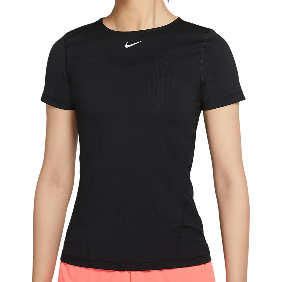 Nike T-Shirts Women's Black Crew Neck Moderate Other