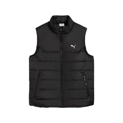 PUMA ESSENTIALS Vests Women's Black Thickened Other