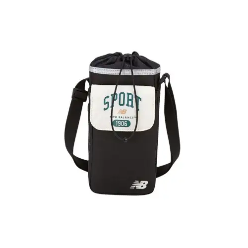 New Balance Polyester Crossbody Bag, Shoulder Bag Men's Black