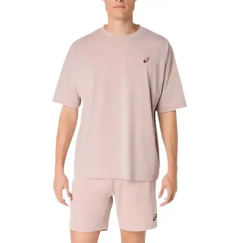 ASICS SPIRAL T Shirts Men's Deer Crew Neck